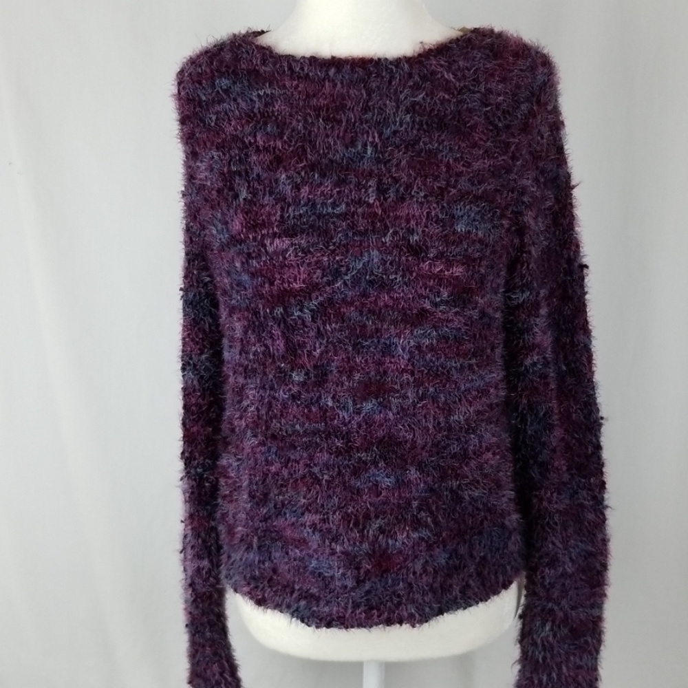 Forever 21 Purple Fuzzy Sweater